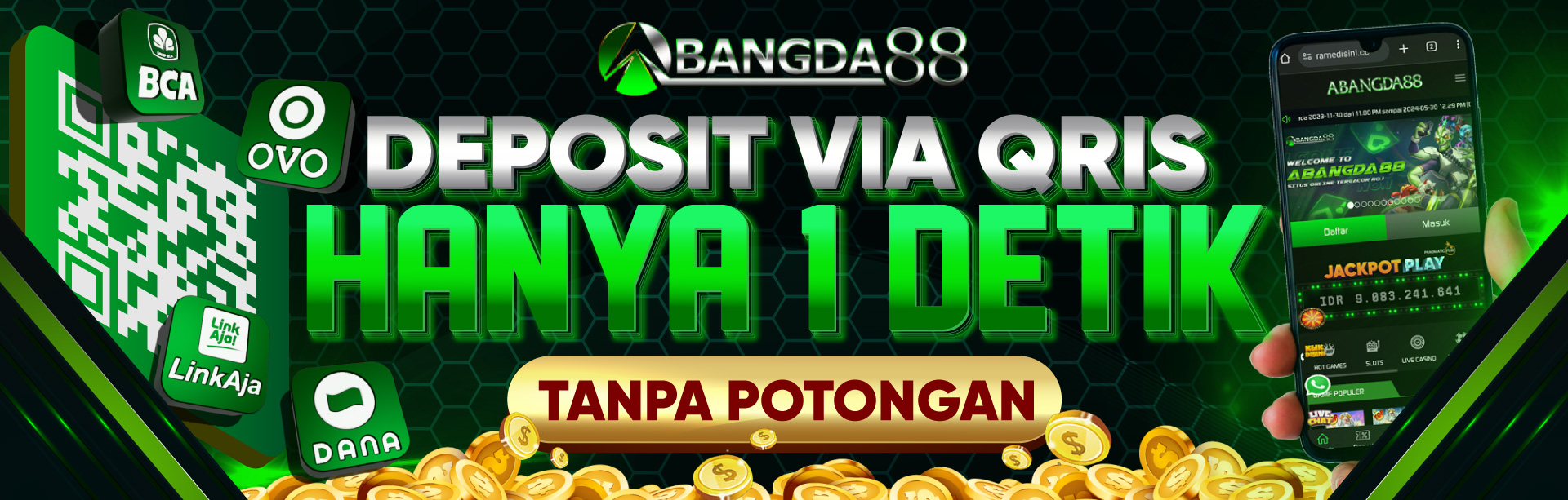 SLOT QRIS HANYA 1 DETIK