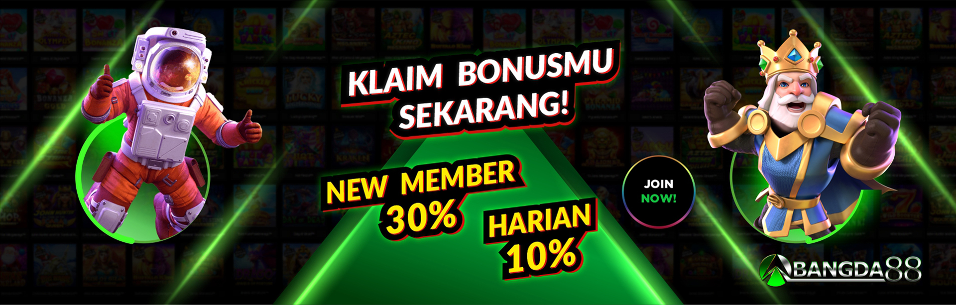 Bonus New Member & Harian